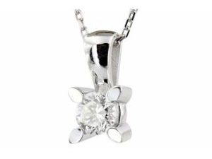 0.54 Karat Tektaş Pırlanta Kolye - L022452 - KOÇAK DIAMOND