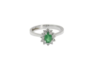 0.61 Karat Renkli Taşlı Pırlanta Yüzük - RZ10842 - KOÇAK DIAMOND