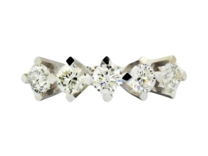 0.76 Karat Beştaş Pırlanta Yüzük - B015578 - KOÇAK DIAMOND
