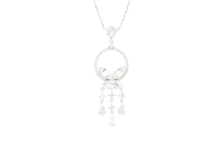 0.77 Karat Fantezi Pırlanta Kolye - L021141 - KOÇAK DIAMOND