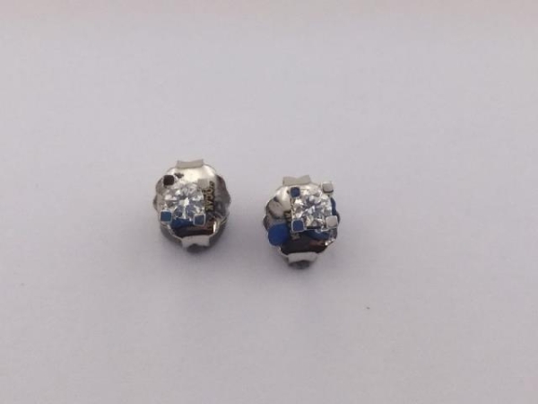 0.95 Karat Tektaş Pırlanta Küpe - K015118 - 1