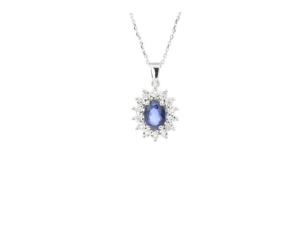 0.98 Karat Renkli Taşlı Pırlanta Kolye - RL10894 - KOÇAK DIAMOND